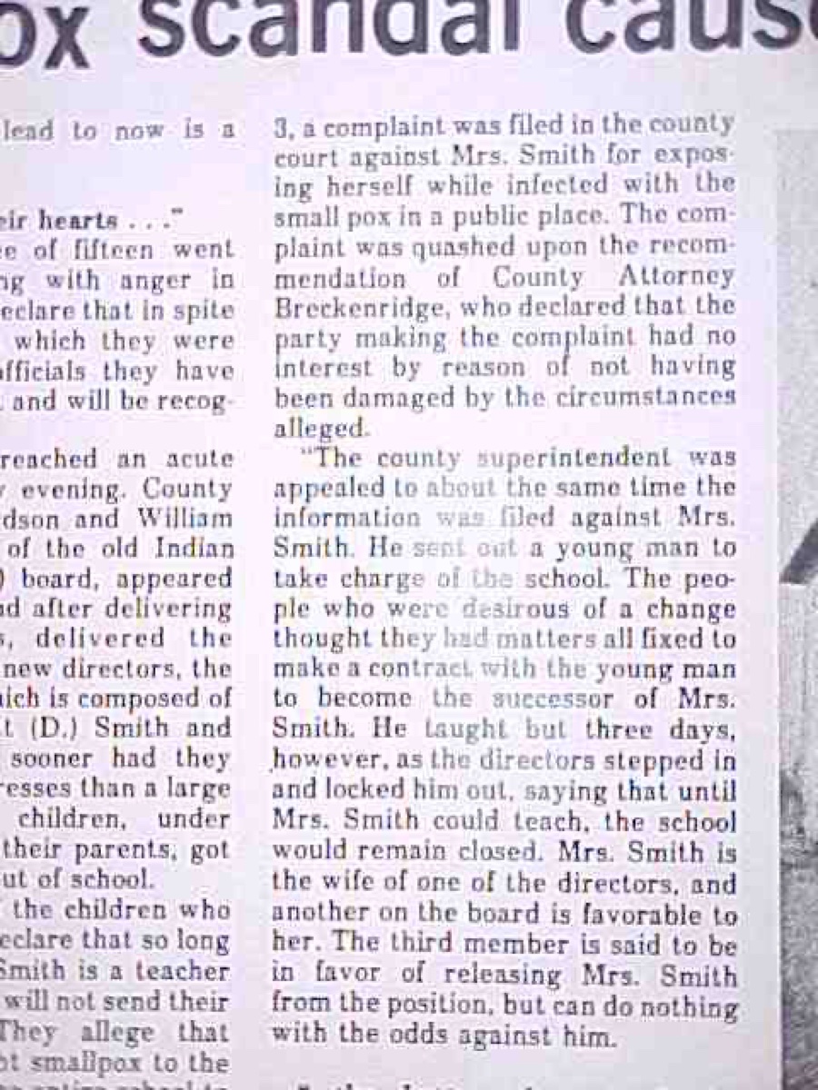 Lara Fleebe newspaper clipping 5