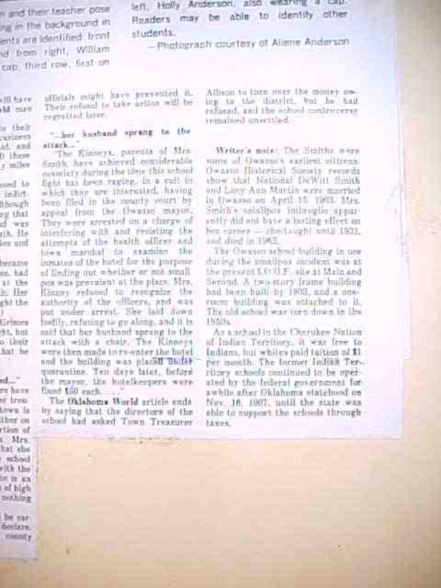 Lara Fleebe newspaper clipping 9
