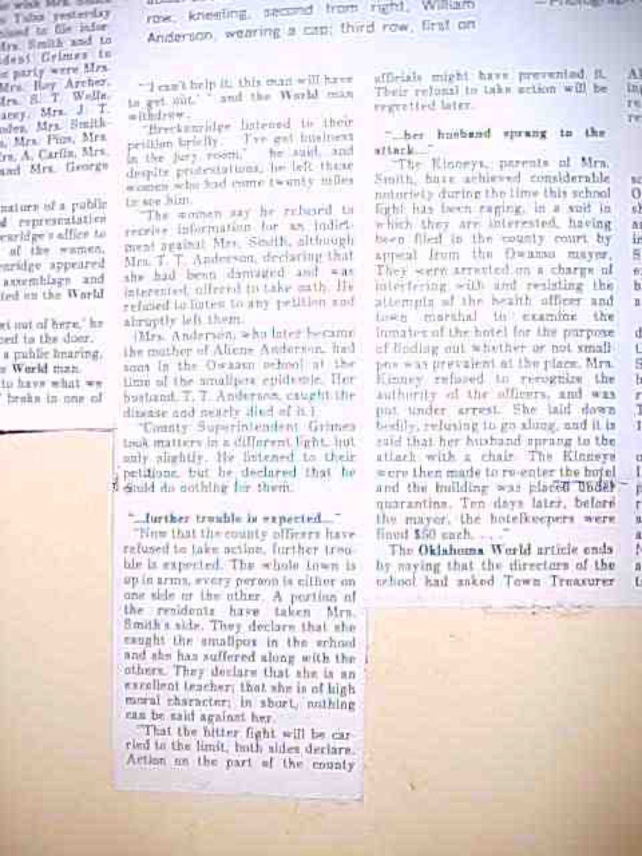 Lara Fleebe newspaper clipping 10
