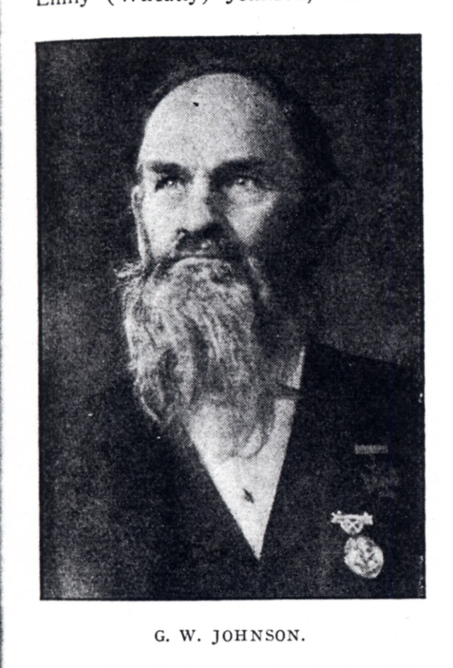 Portrait of George William Johnson